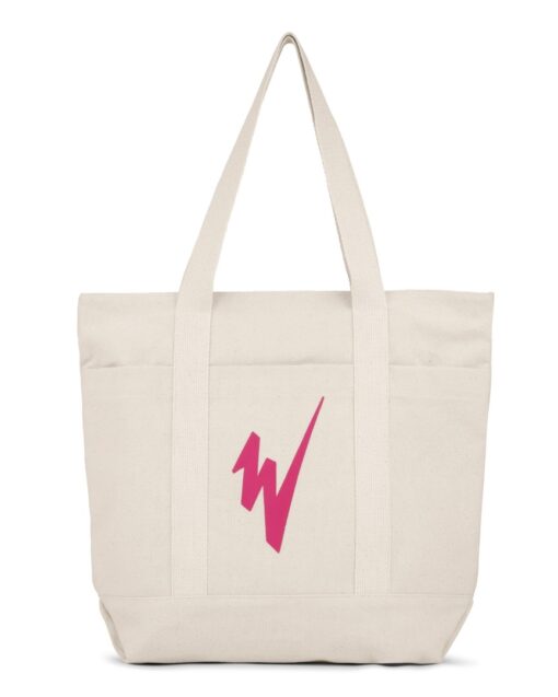 Canvas Tote Bag - Accessories - PINK